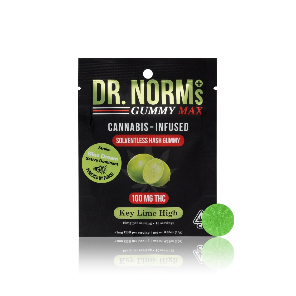 Dr. Norms Max Solventless Hash Gummy
